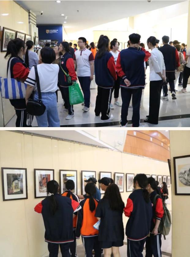 精英华唐艺术高中写生作品展