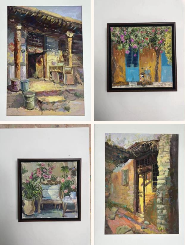 精英华唐艺术高中写生作品展