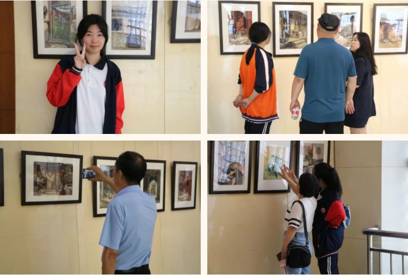 精英华唐艺术高中写生作品展