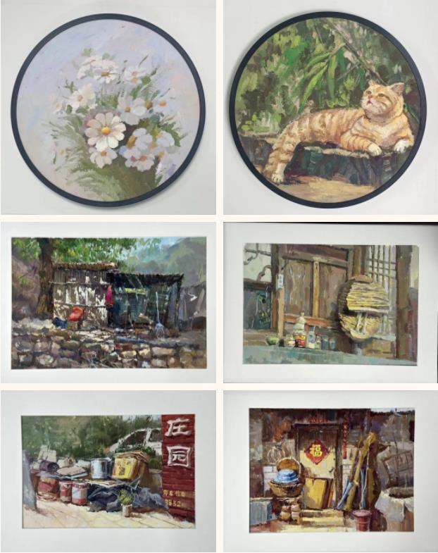 精英华唐艺术高中写生作品展