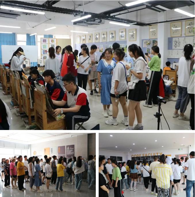 参观精英华唐艺术高中